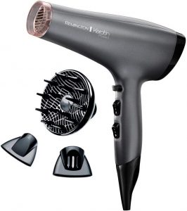 image of the remington keratin with diffuser and 2 nozzles we are reviewing