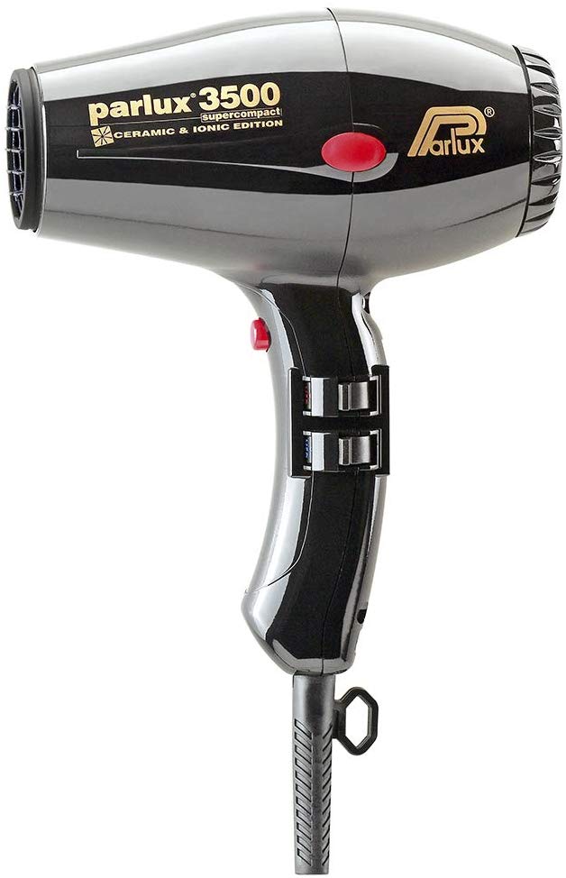 Image of the black Parlux 3500 Ceramic Edition hair dryer