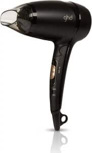 Image of the GHD travel hair dryer fully opened