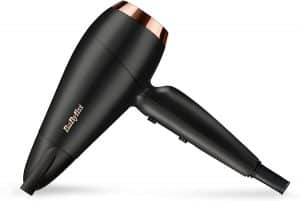 Image of the black babyliss travel pro hair dryer